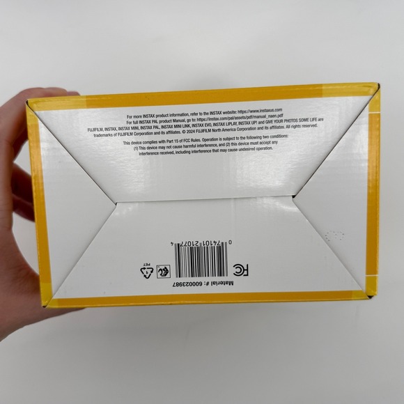 Fujifilm Instax PAL Digital Camera and Mini Link 3 Printer Bundle Blue NEW - Picture 7 of 7